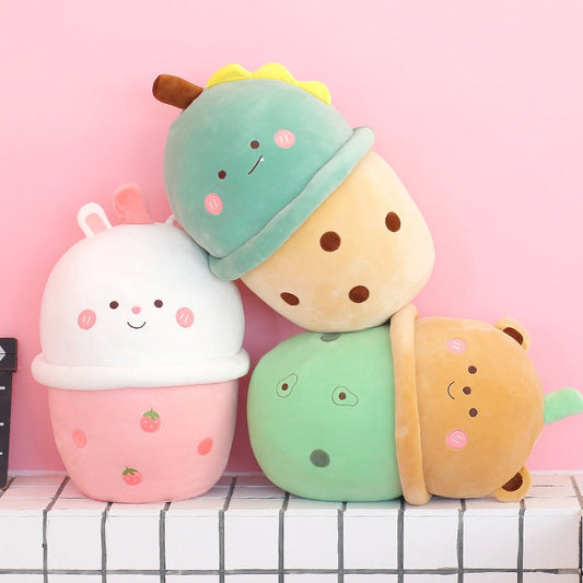 Amis en peluche Boba Tea