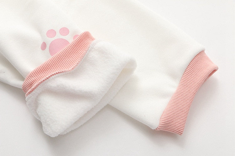 Cute Cat Tail Hoodie