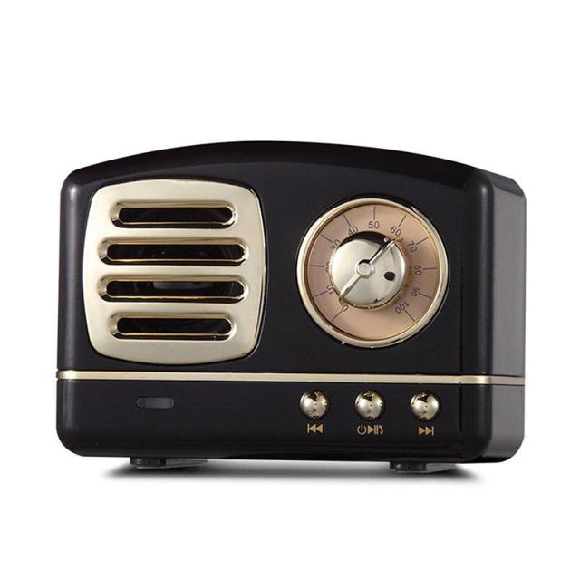 Altavoz Bluetooth con radio retro