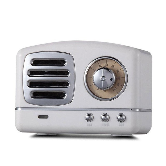 Altavoz Bluetooth con radio retro
