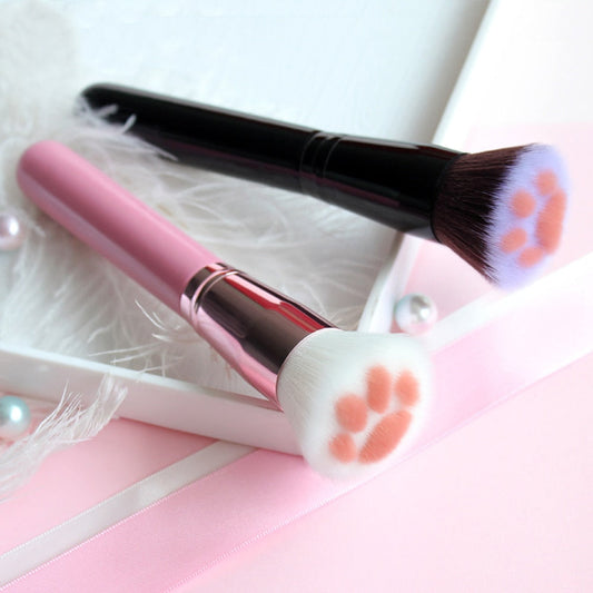 Pinceaux de maquillage en forme de pattes de chat