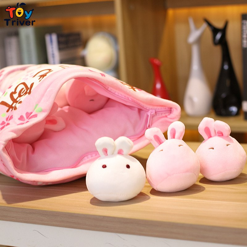 Peluches oreiller lapin