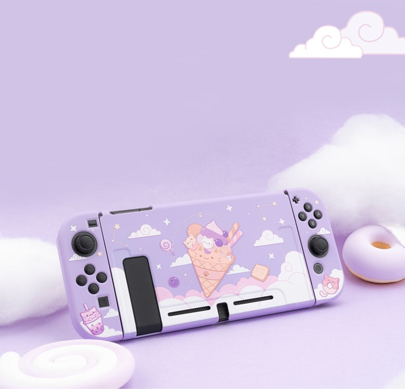 Ice Cream Cat Nintendo Switch Soft Cover