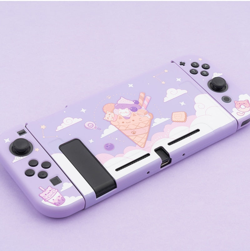 Ice Cream Cat Nintendo Switch Soft Cover