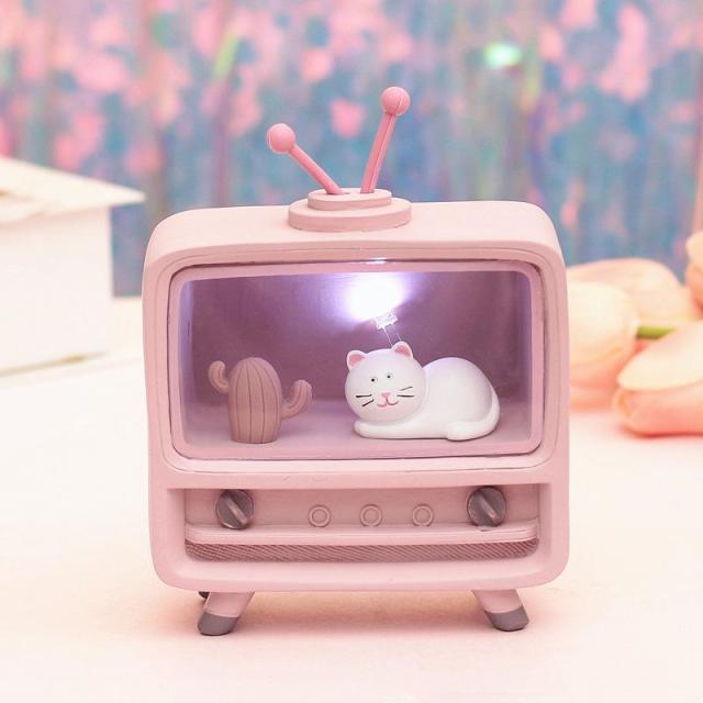 Veilleuse chat