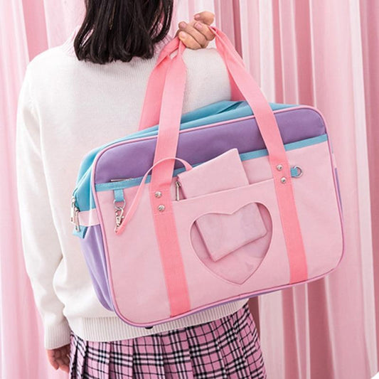 Sac de voyage en forme de cœur
