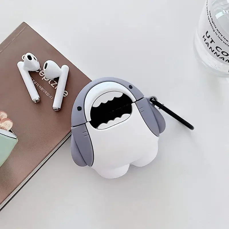 Étui pour AirPods Kawaii Shark