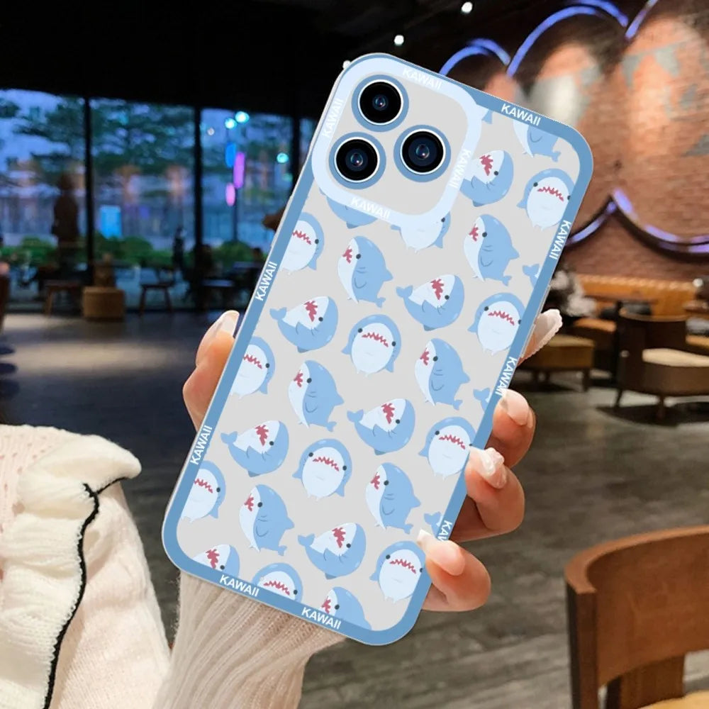 Coque iPhone Kawaii Shark