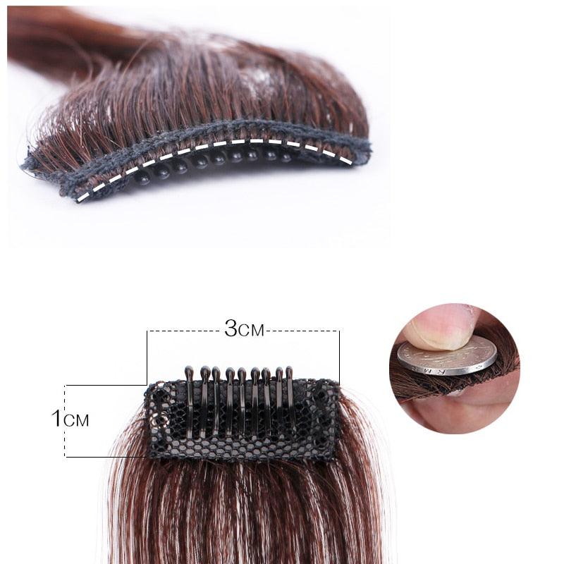 Clip-In Side Bangs Hairpiece