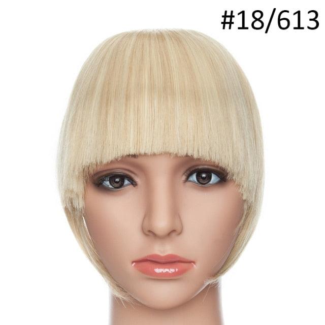 Blunt Clip-In Bangs Hairpiece