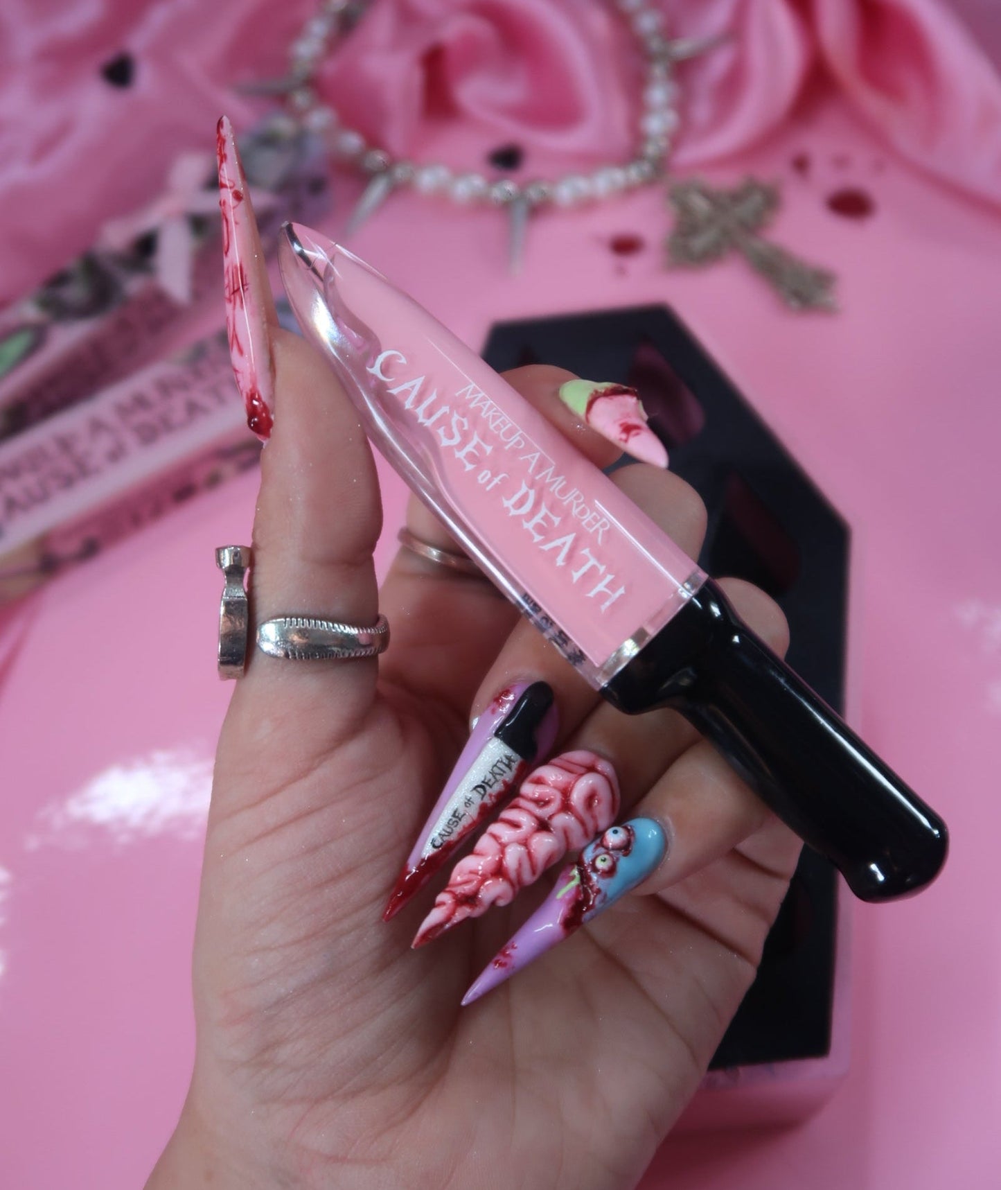 Cause of Death Pastel Liquid Makeup a Murder Eyeshadow Collection