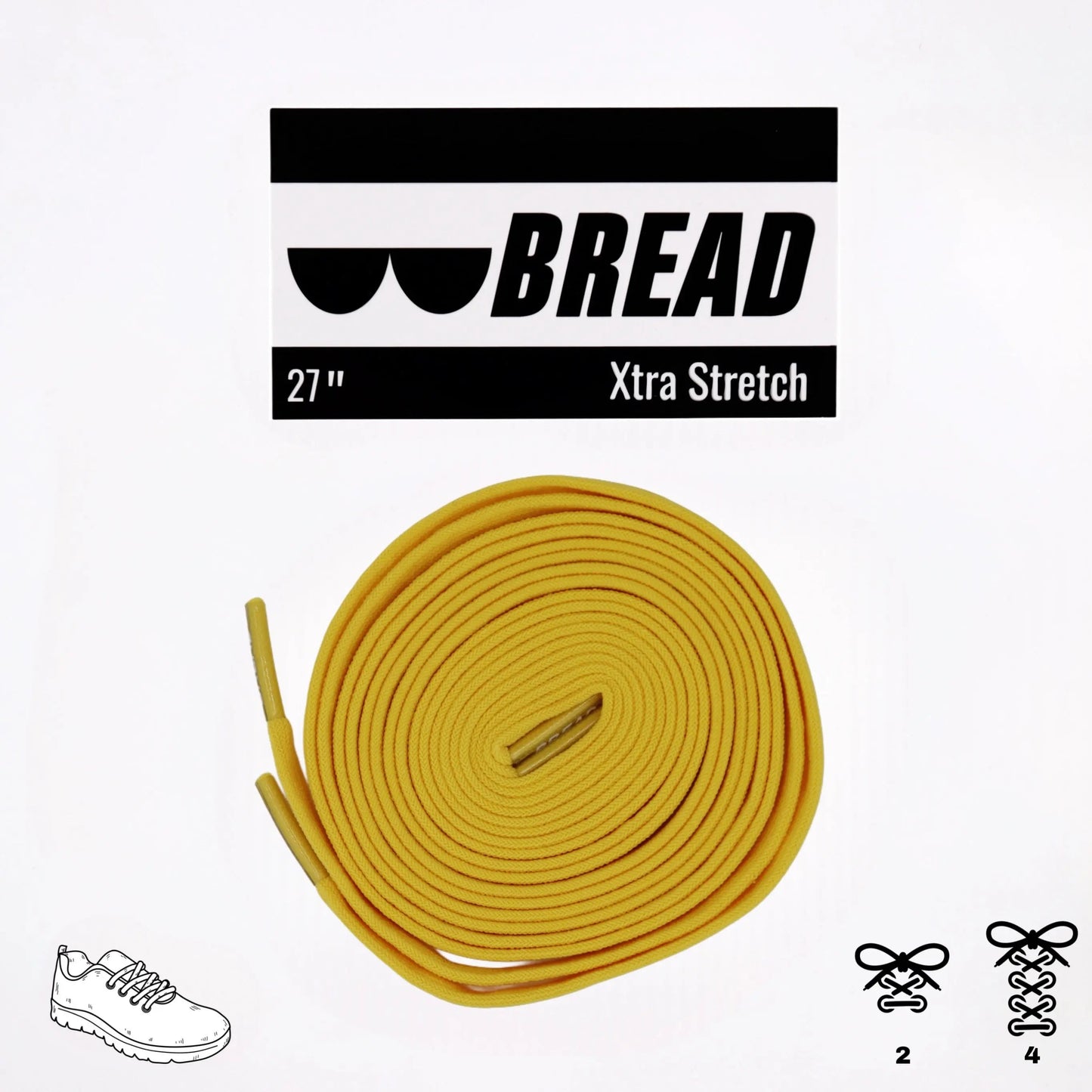 Corona Yellow Bread Laces