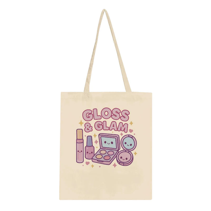 Kawaii "Gloss & Glam" Tote Bag
