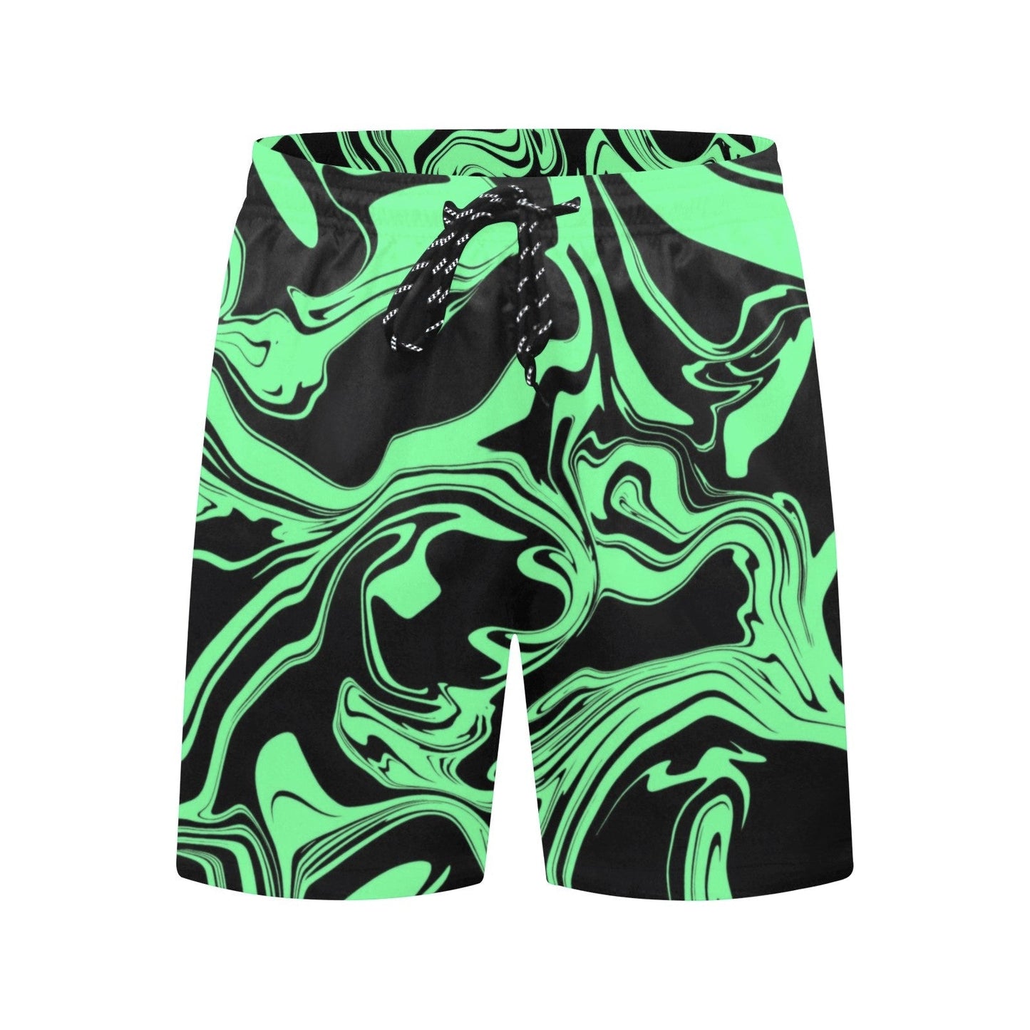 Slime in the Dark Oil Spill Swim Shorts