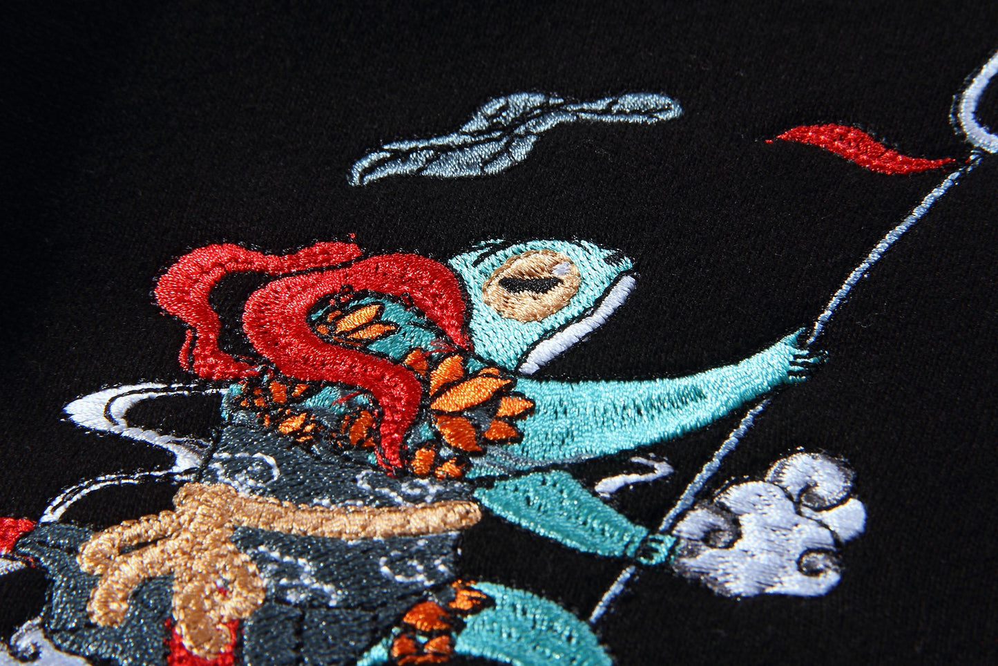KH3002 Frog Embroidery Jacket