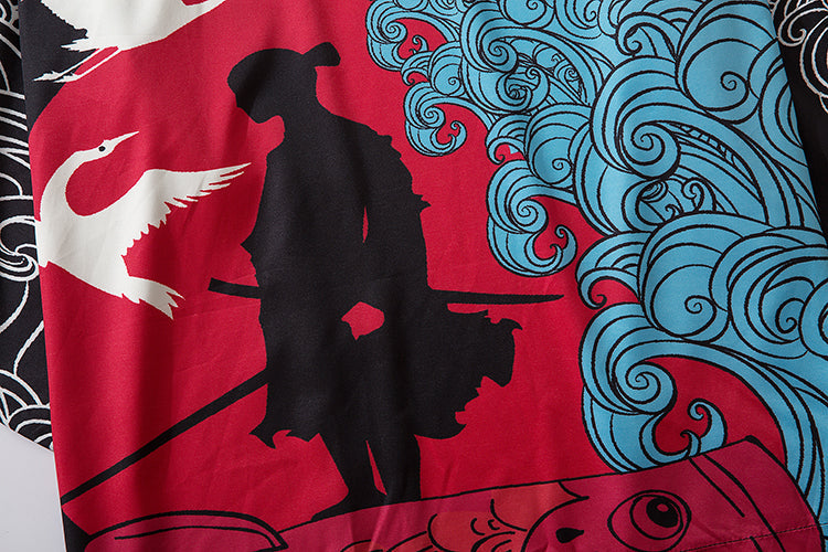 YC6026 Last Samurai Kimono