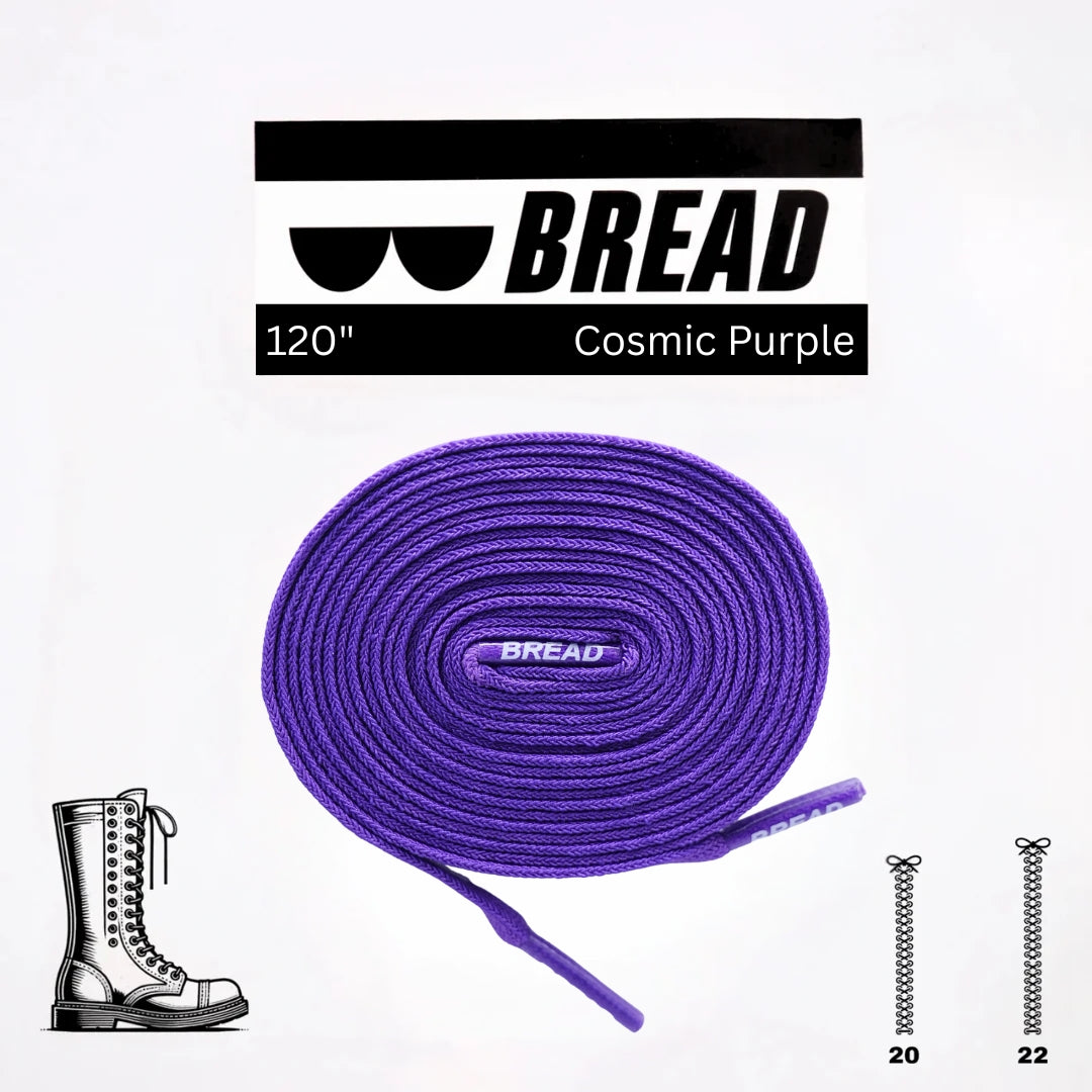 Cosmic Purple Bread Laces