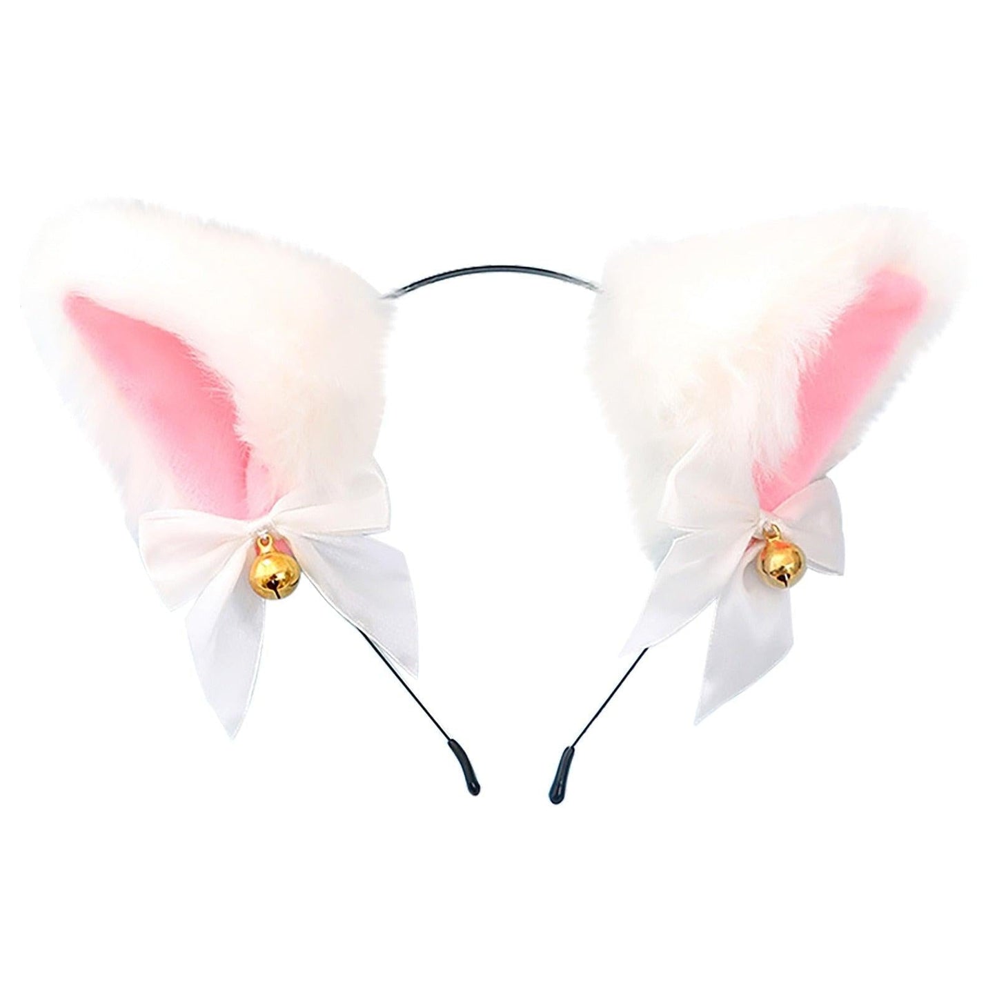 Cat Ears Cosplay Headband with Bell