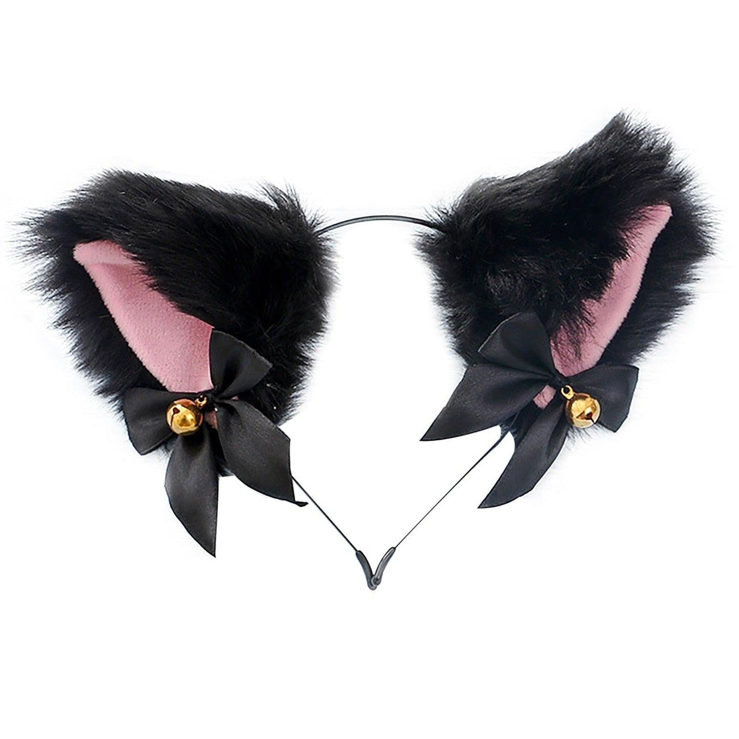 Cat Ears Cosplay Headband with Bell