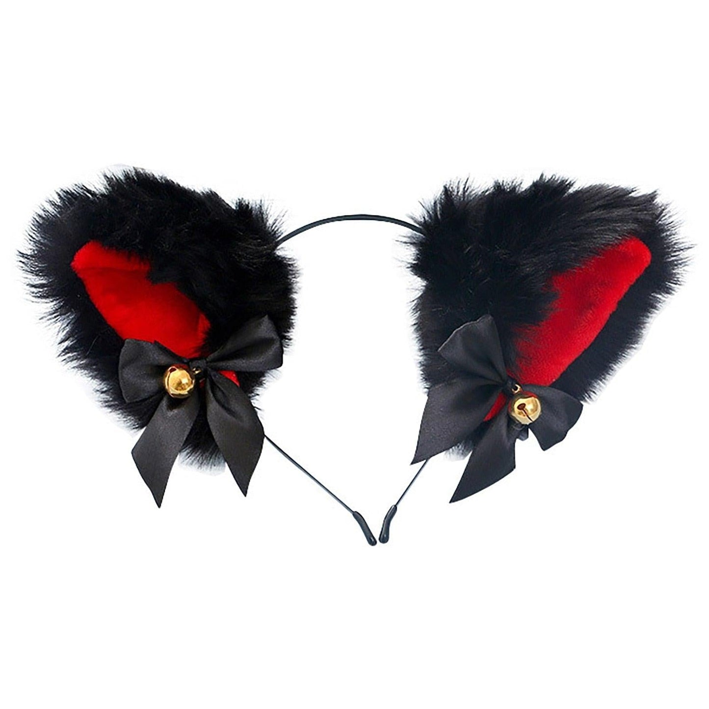Cat Ears Cosplay Headband with Bell