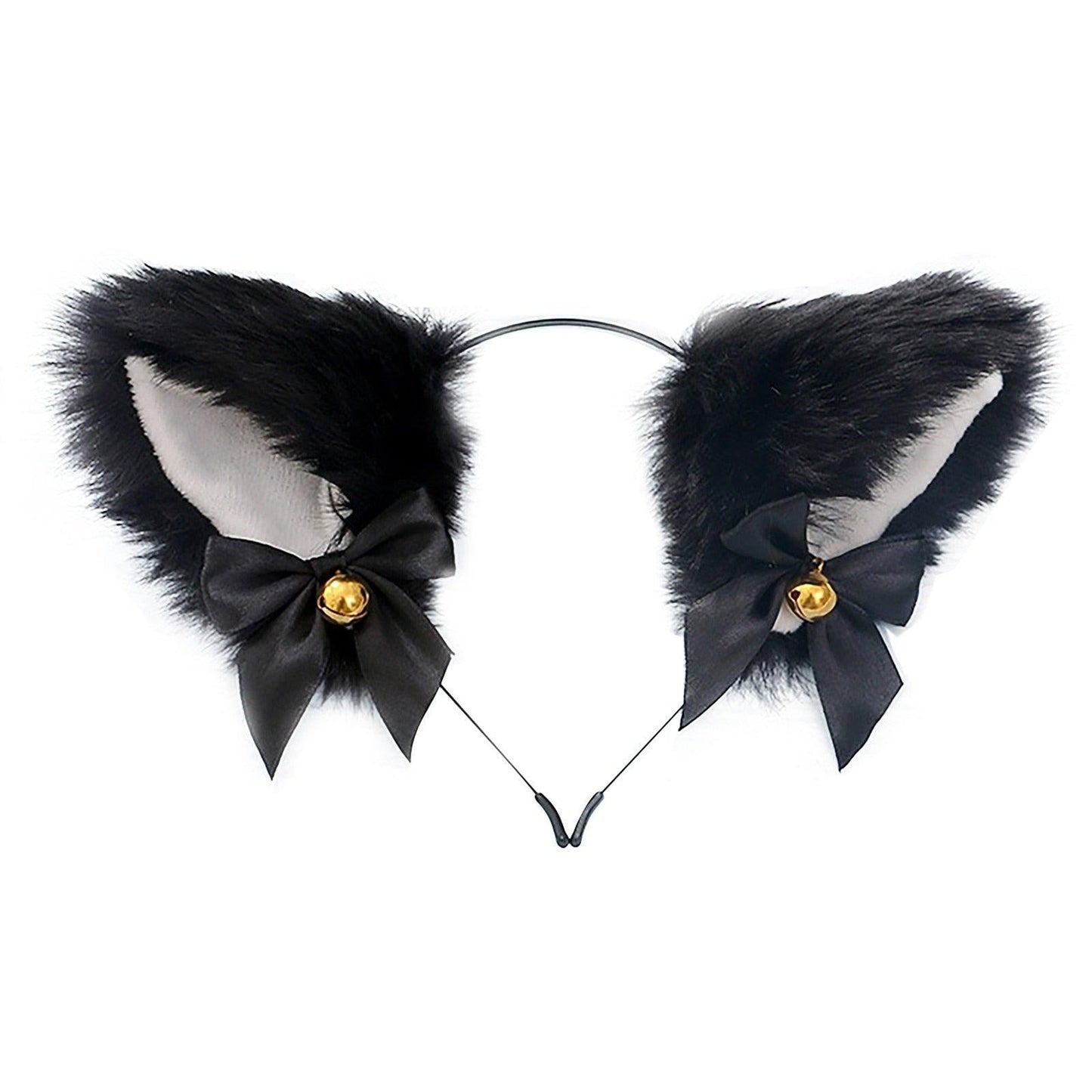 Cat Ears Cosplay Headband with Bell