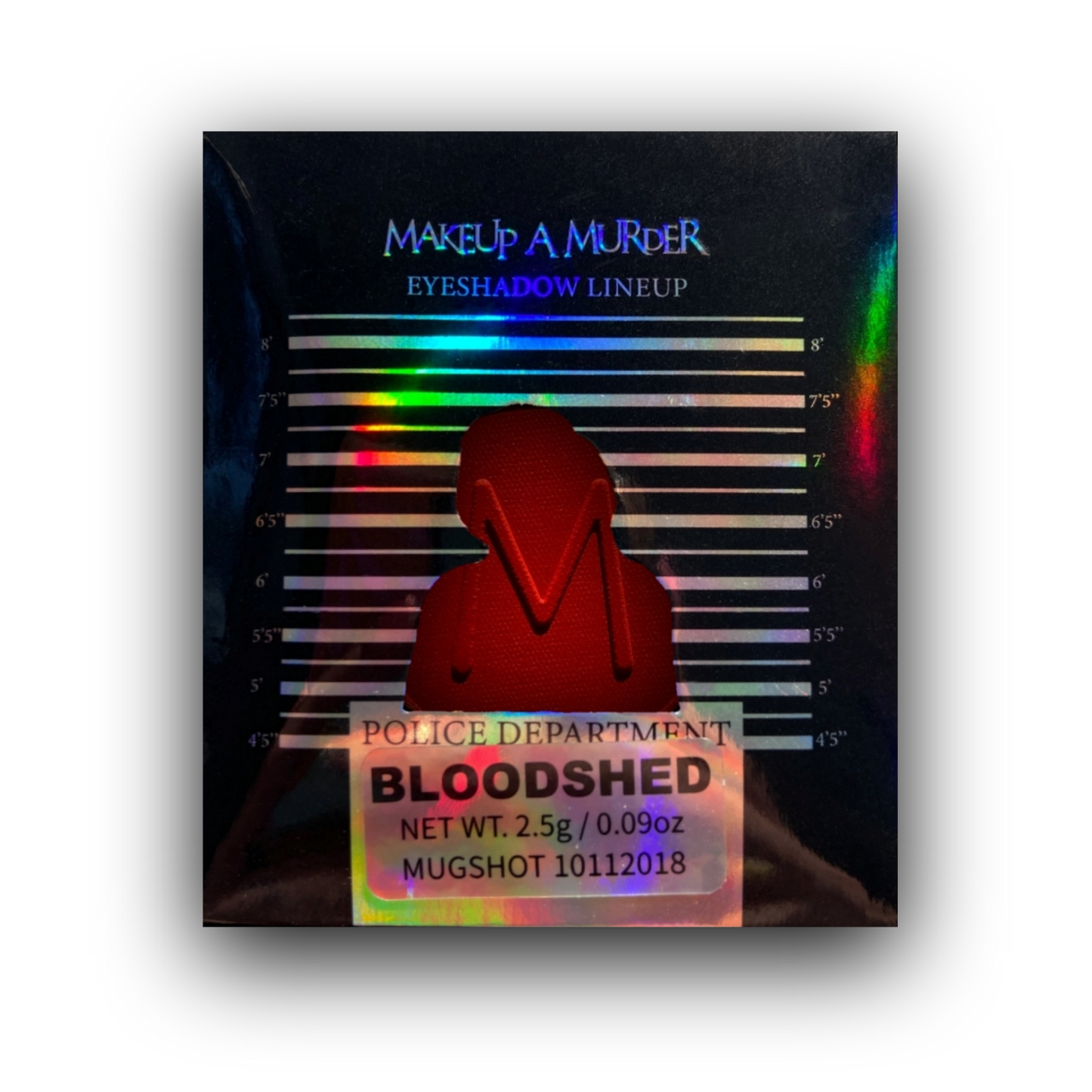 Makeup a Murder Eyeshadow Lineup
