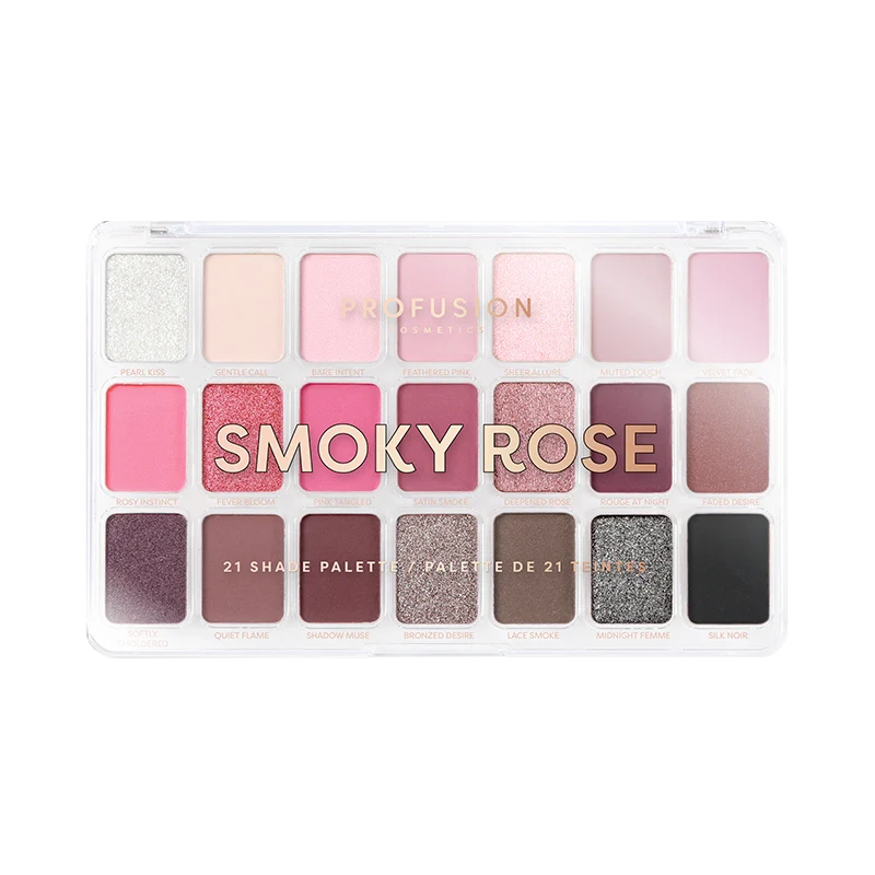 Artistry 21 Shade Palette - Smoky Rose