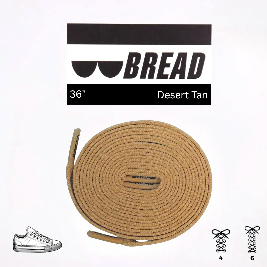Desert Tan Bread Laces
