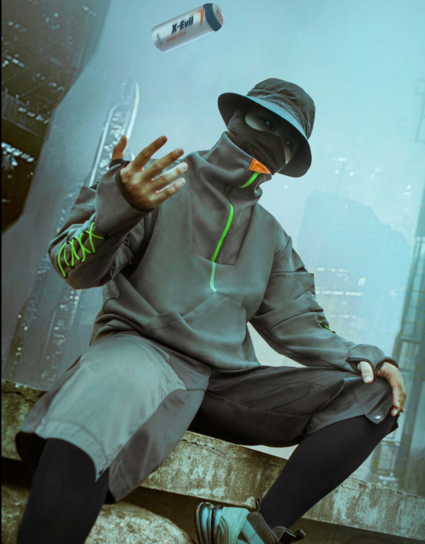 APH509 Pull cybernétique pas maléfique