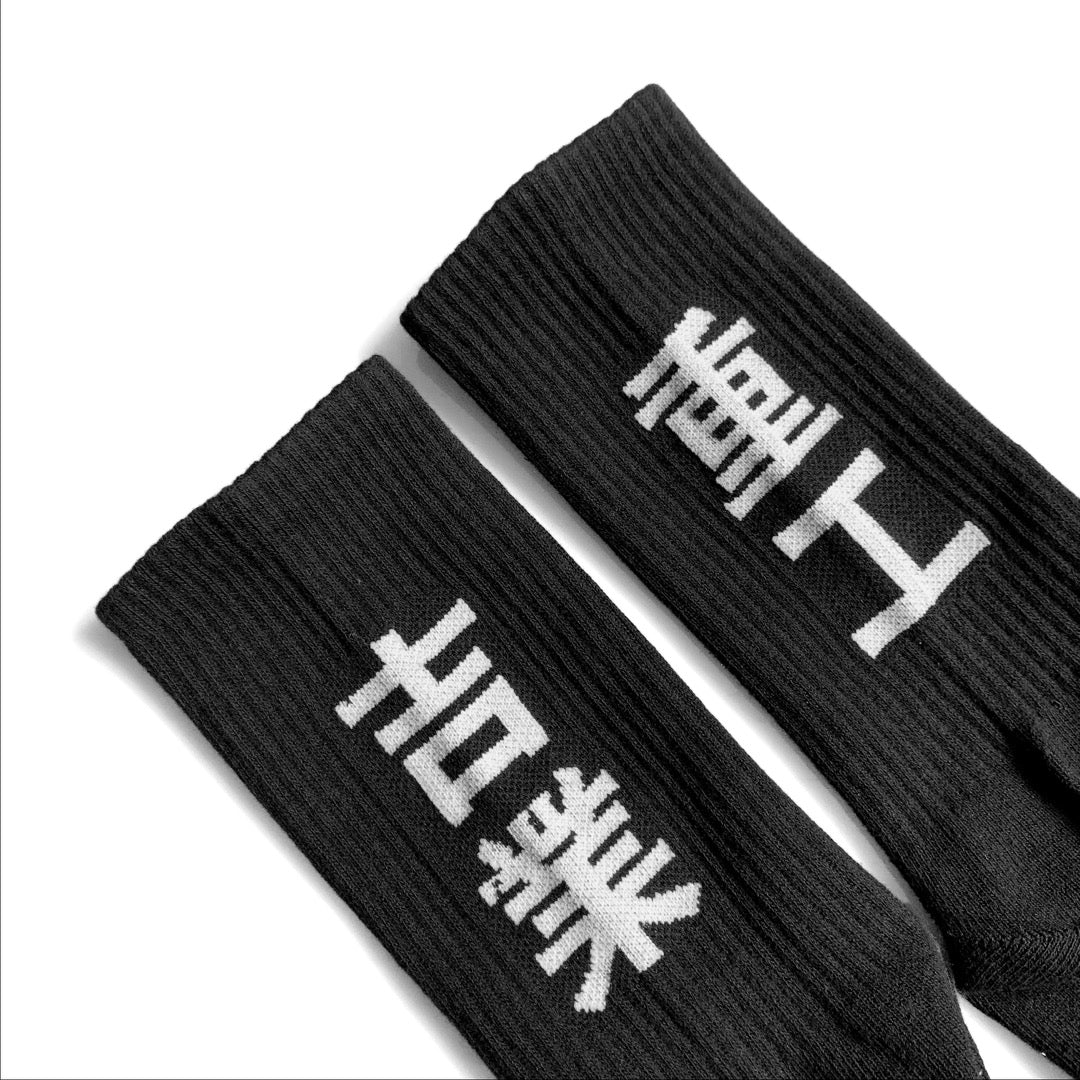 HiSo1 Industrial Kanji Socks