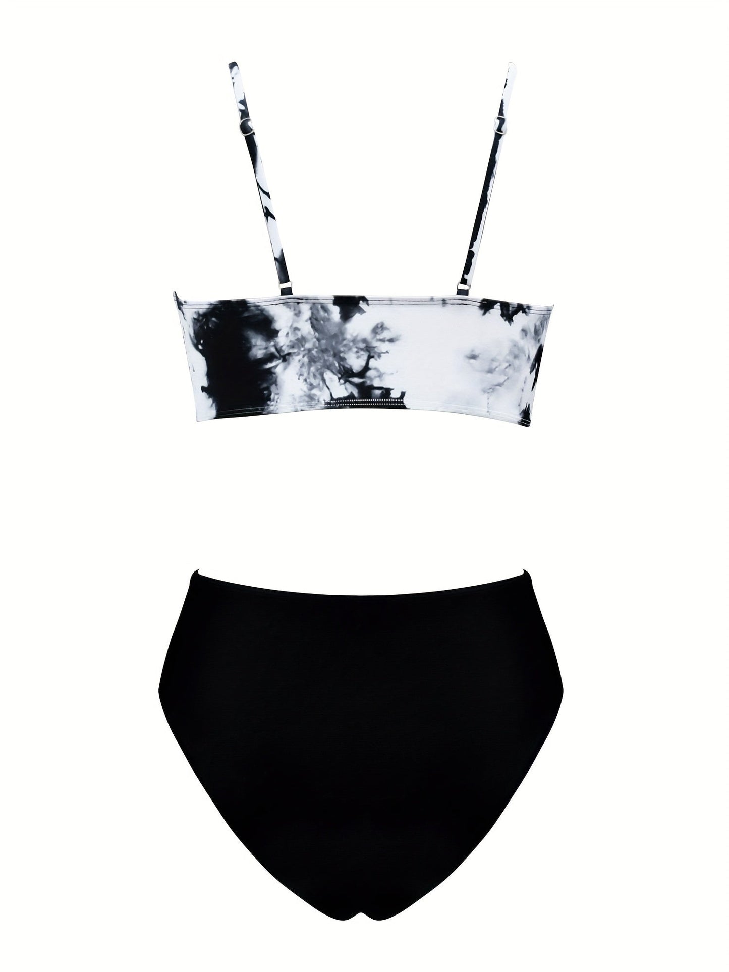 Ink Splash Crossover Bikini Set