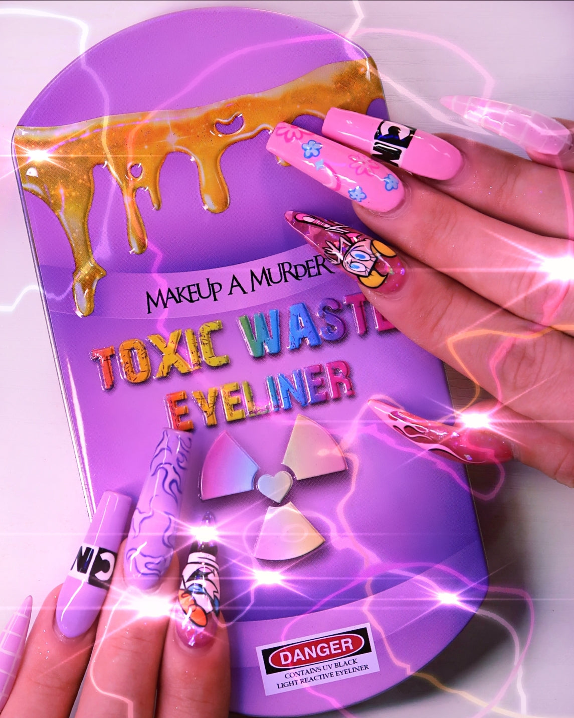 Toxic Waste Neon Eyeliner Collection by Makeup a Murder