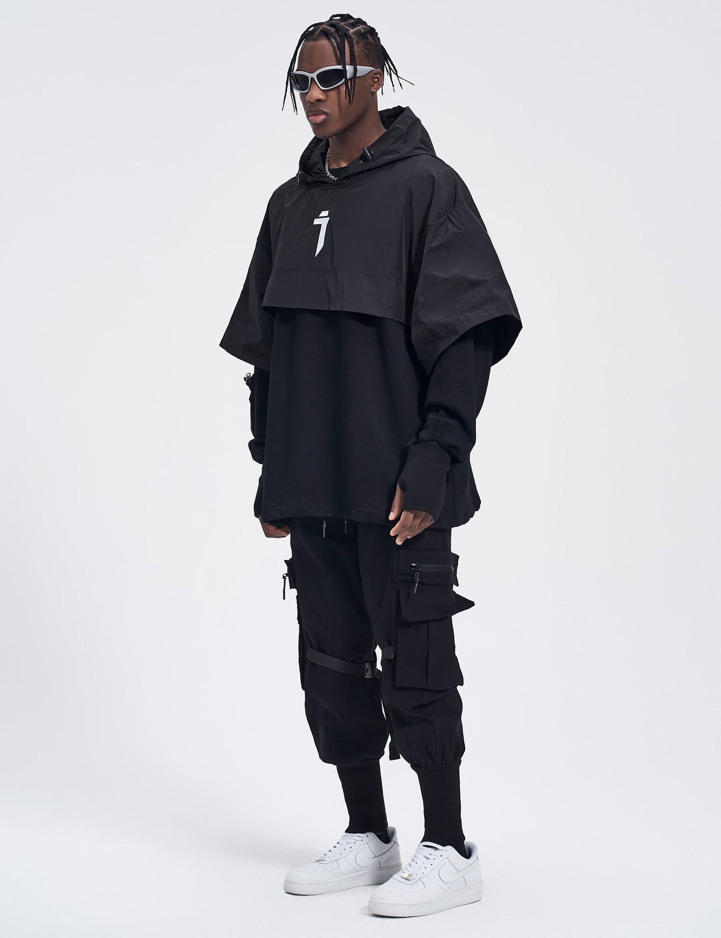 HiH18 I-Tech Layered Hoodie