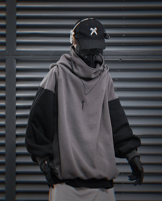 HiH51 Grey Urban Hoodie
