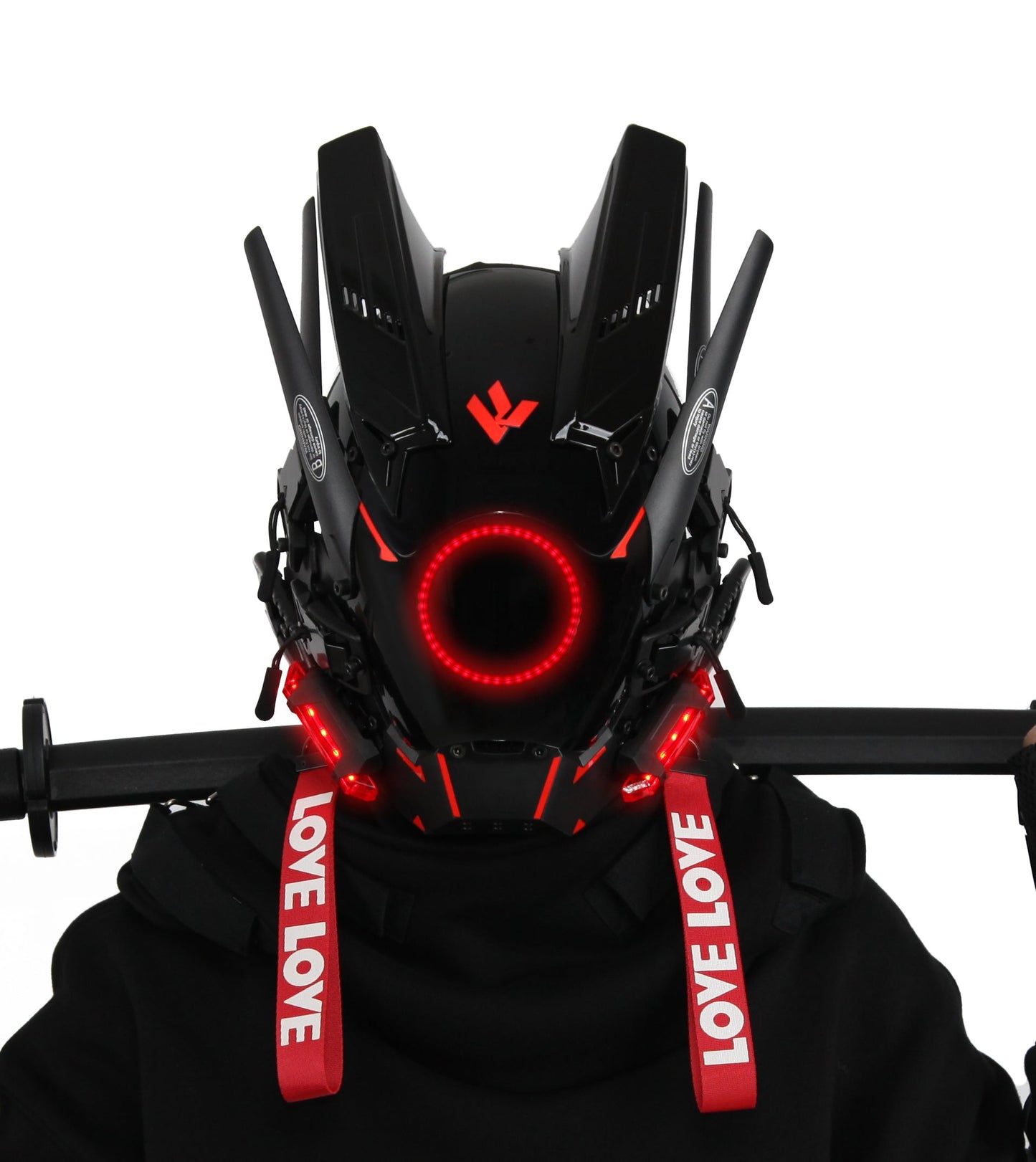 B-CI Red Tech Mask