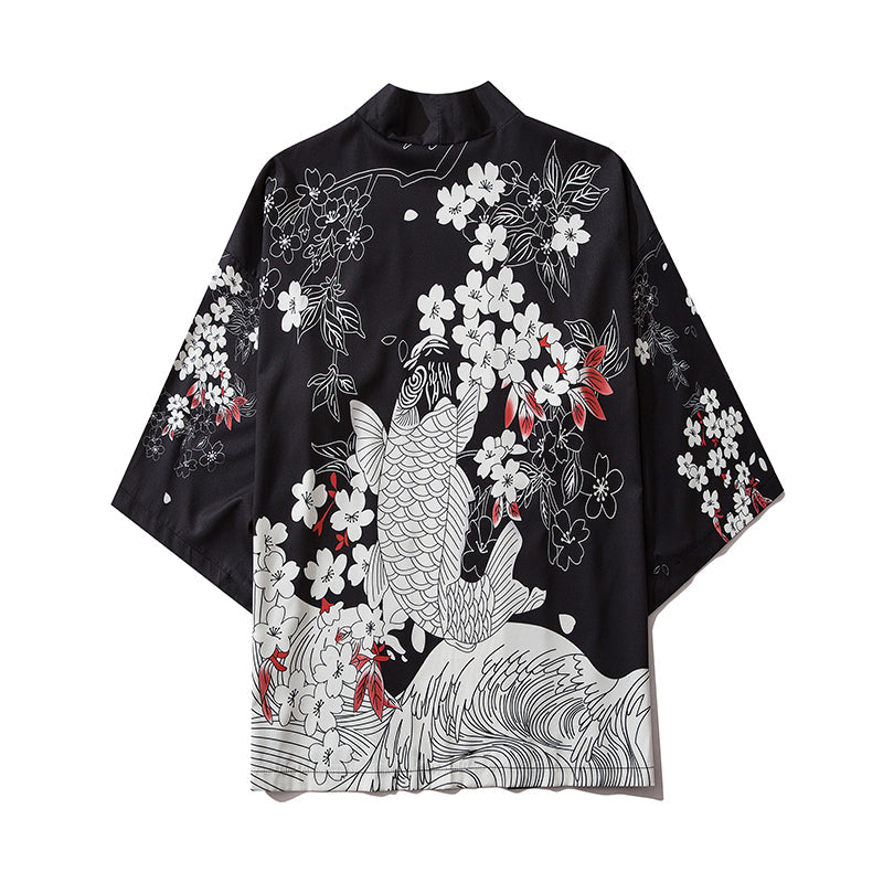 YC6039 Kimono de pez saltarín 