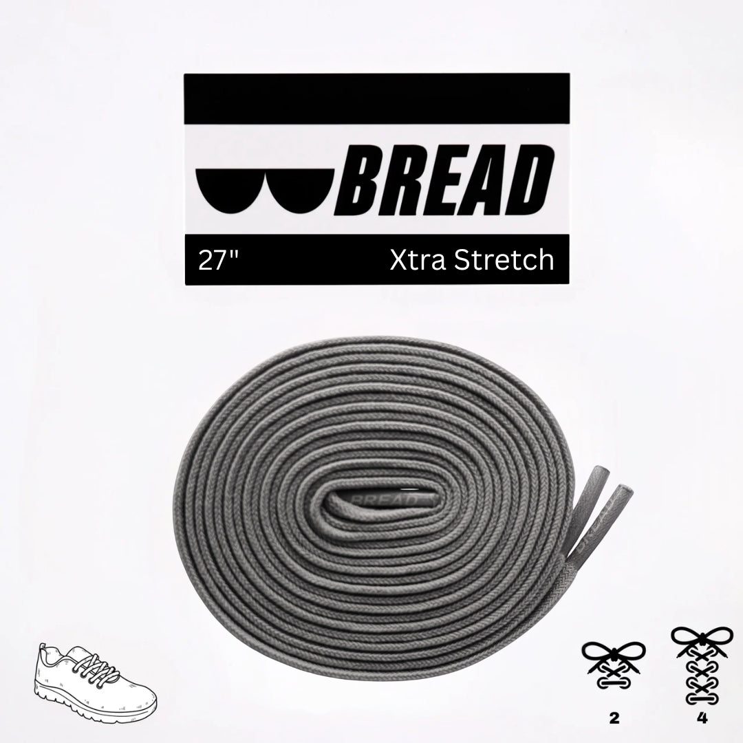 Vulture Gray Bread Laces