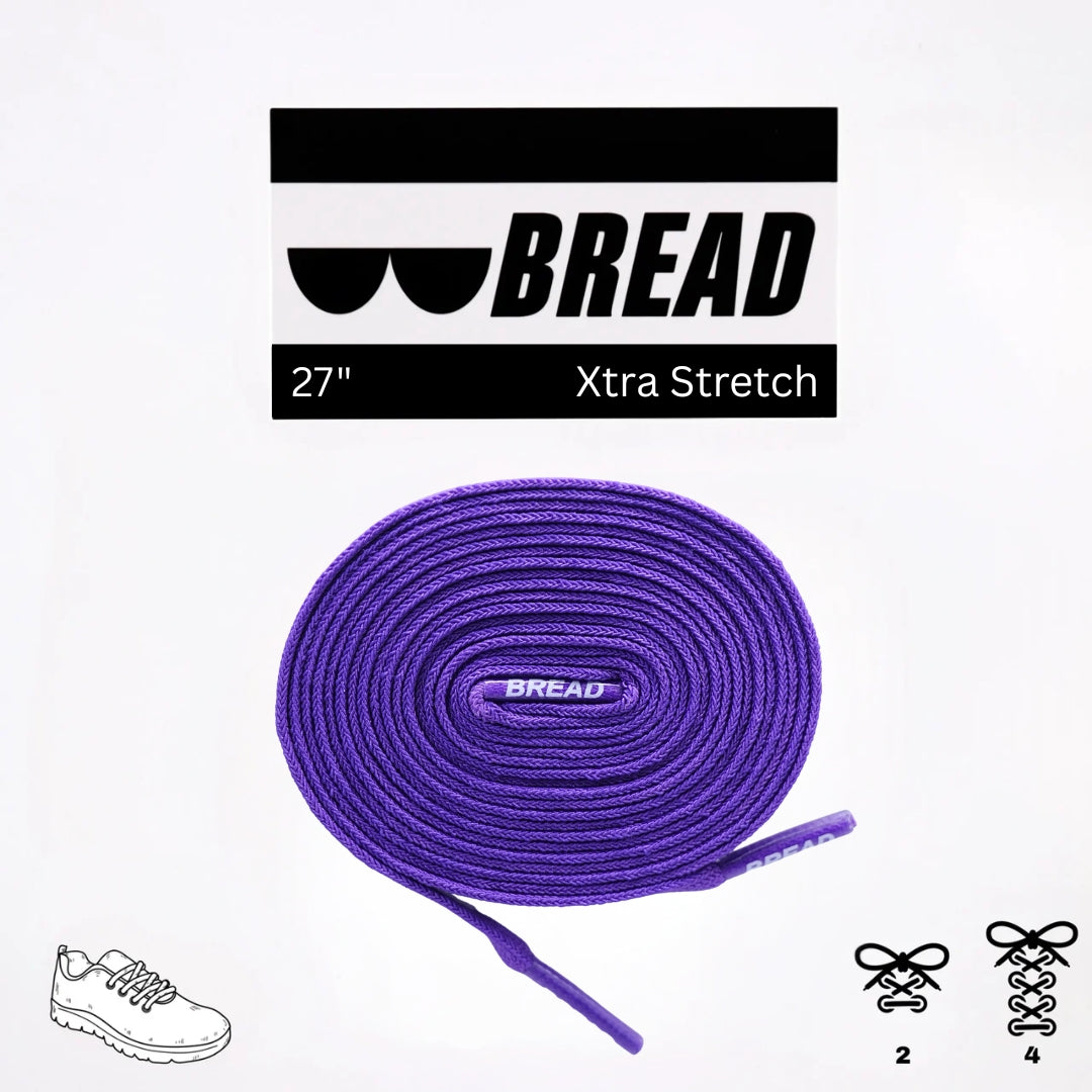 Cosmic Purple Bread Laces