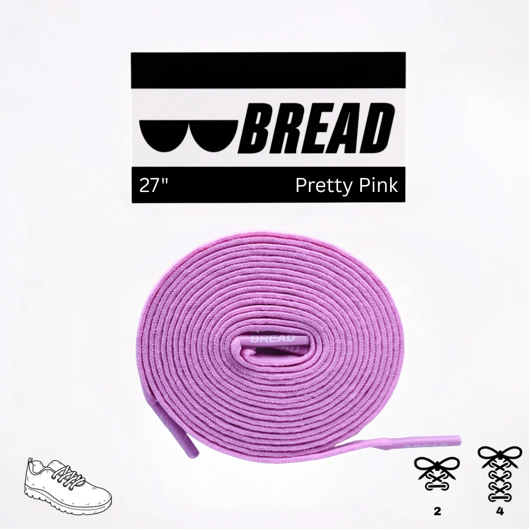 Pretty Pink Bread Laces