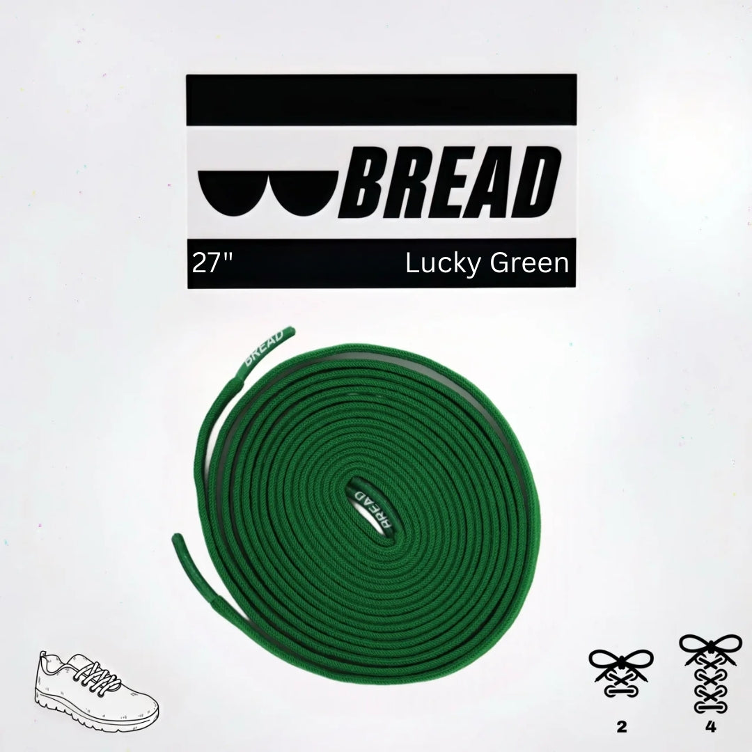 Lucky Green Bread Laces