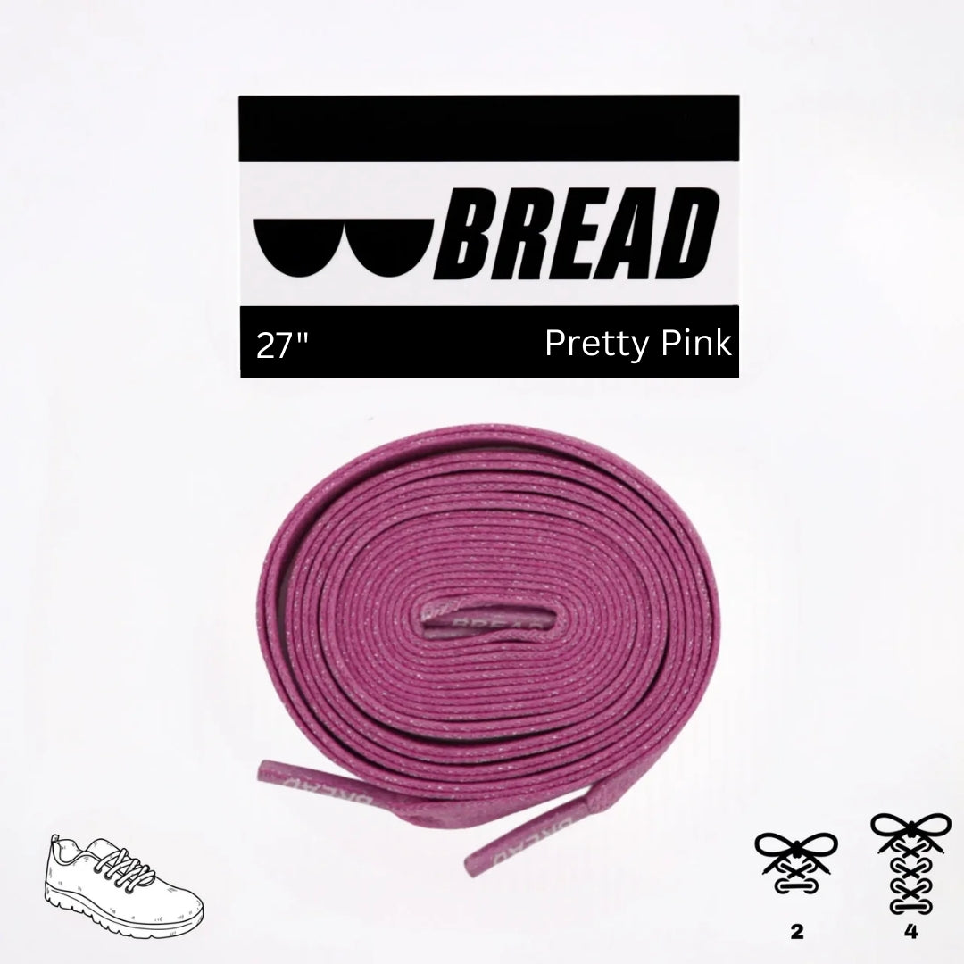 Pretty Pink Bread Laces