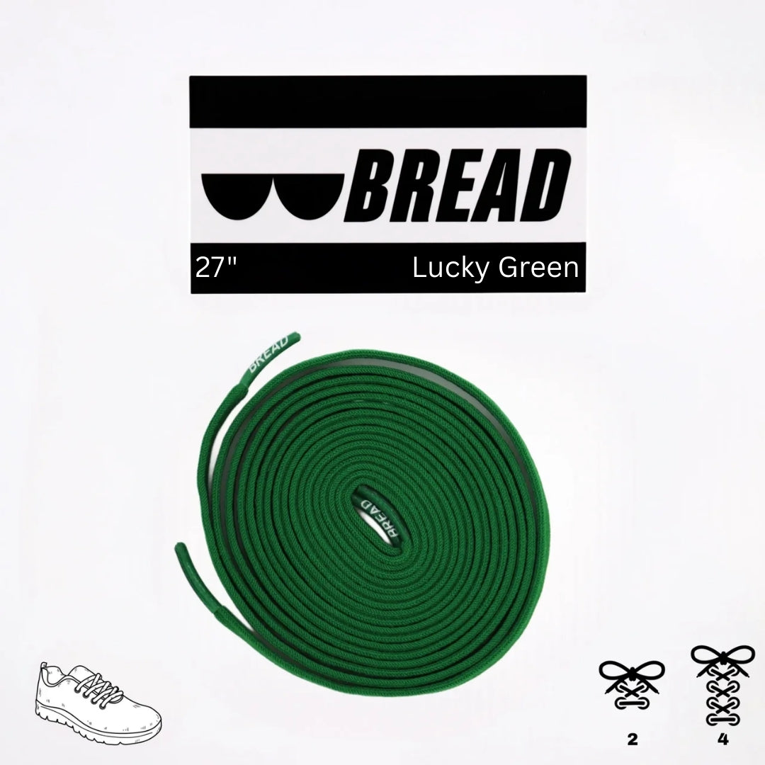 Lucky Green Bread Laces