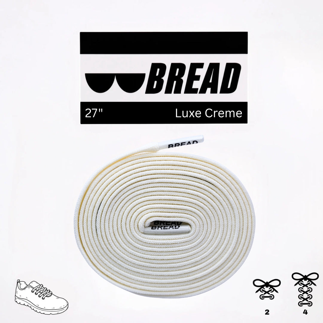Luxe Creme Bread Laces