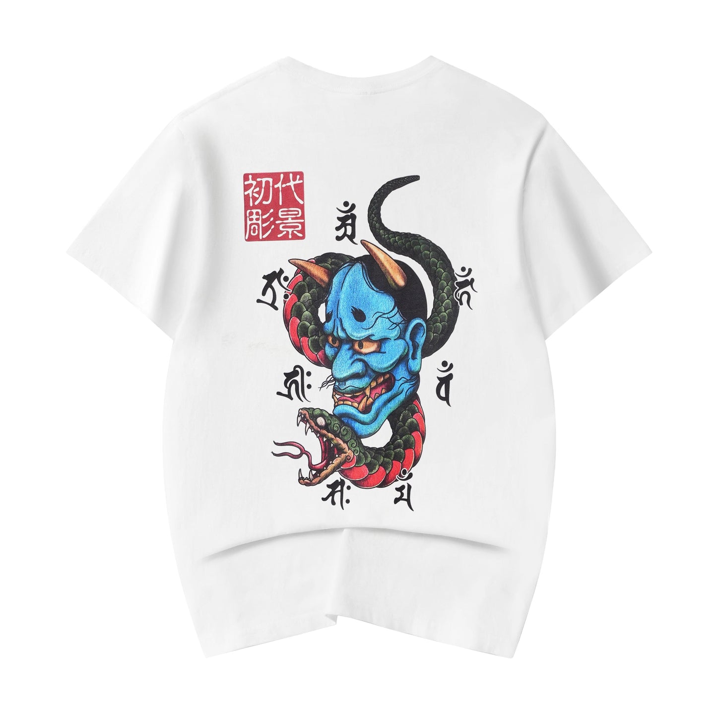 Blue Oni Mask Tee