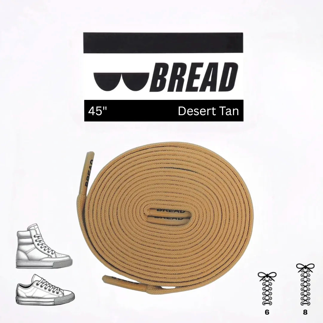 Desert Tan Bread Laces