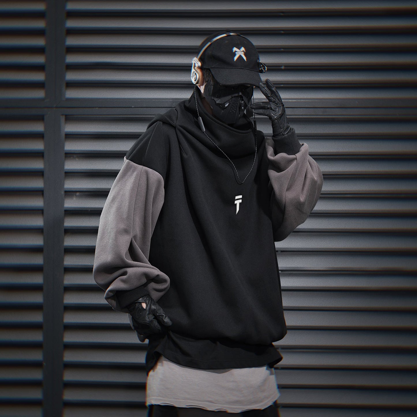 Black T-Tech Hoodie