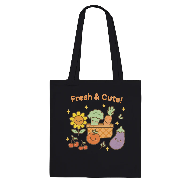 Kawaii Farmer's Market Tote Bag