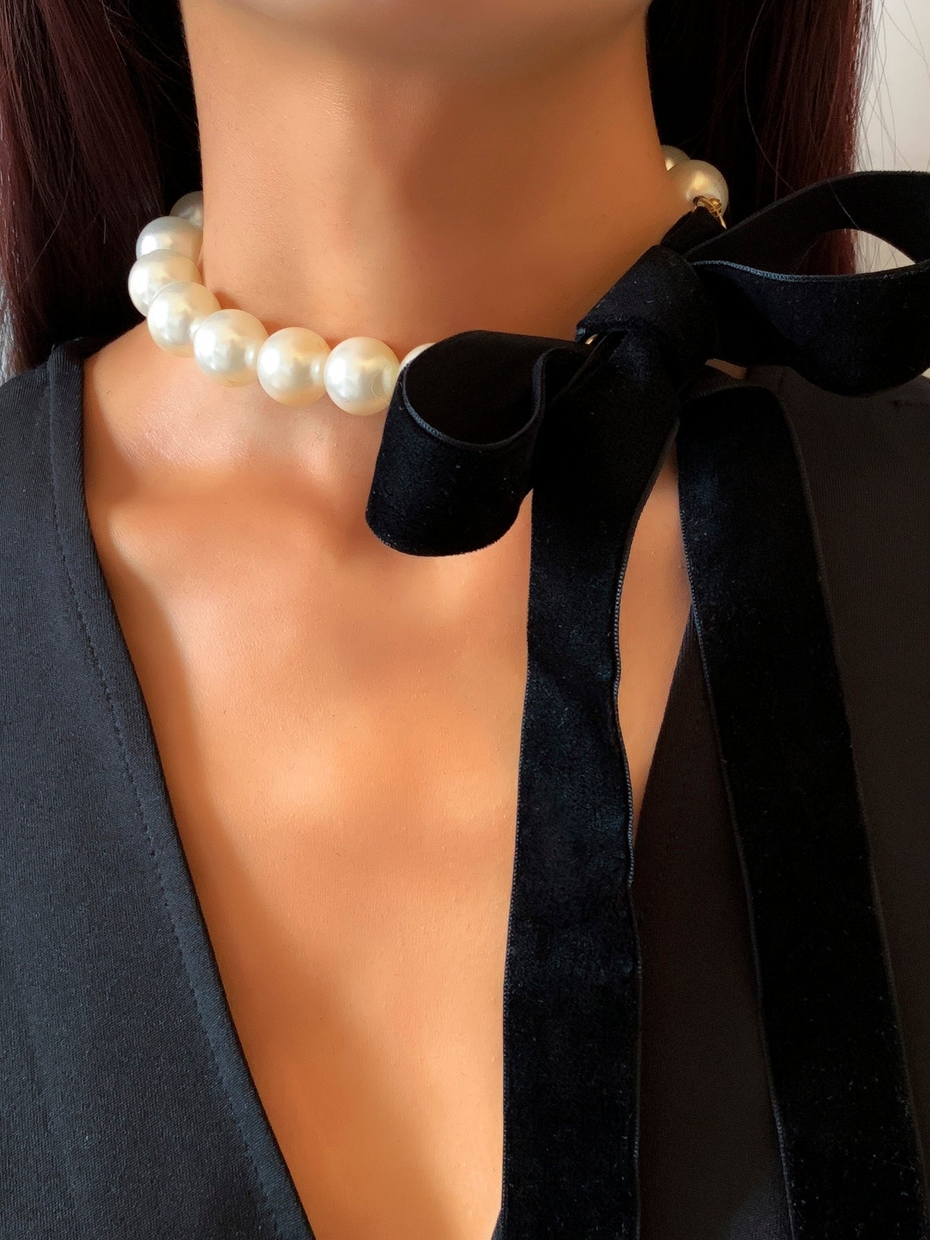 Elegance Tied in Pearls