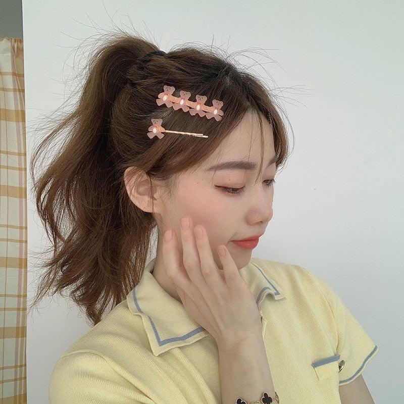 Bear Jelly Hairpins 2-Pack