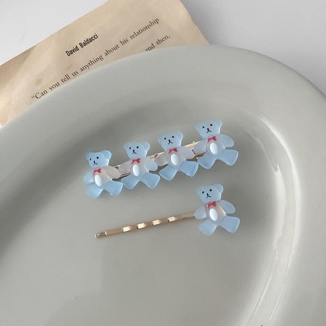 Bear Jelly Hairpins 2-Pack